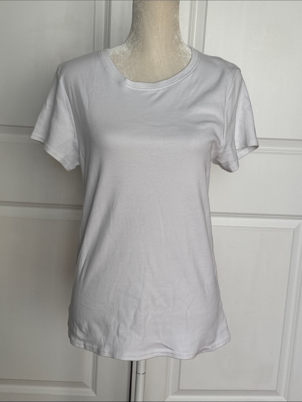 Magellan Outdoors Women's White Crewneck Short Sleeve Tee Size XL